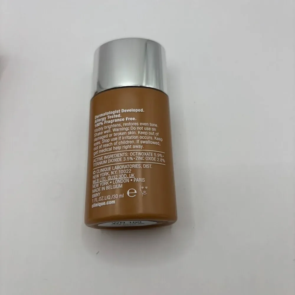 NEW Clinique Even Better Makeup Broad Spectrum SPF 15 1oz Deep Honey